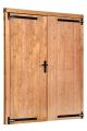 Opgeklampte Deur Dubbel LS Red Class Wood. Afmeting 185 x 205CM