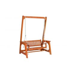 Hardhout Schommelbank B175xD120xH120 cm.