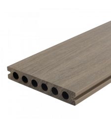 Fiberdeck Premium Ultrashield Light Grey Composiet Vlonderplank 2.3x13.8 cm