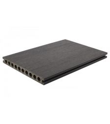 Fiberdeck Premium Ultrashield Dark Grey Composiet Vlonderplank 2.3x21.0 cm.