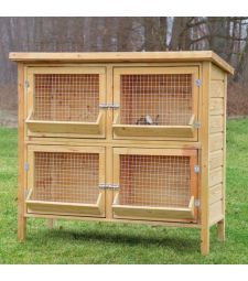 Konijnenverblijf Rijnlander. Afmeting L134xD60CM