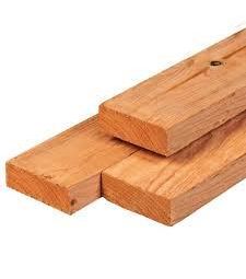 Red Class Wood ligger geschaafd 6.5x19.5 cm.