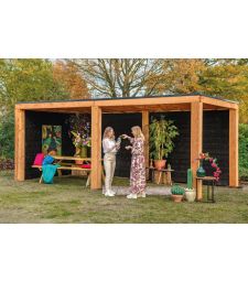 Red Class Wood DHZ Overkapping Renesse 400 x 313 cm