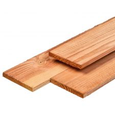 Tuinplank fijnbezaagd Douglas 1.6x14 cm.