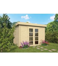 Blokhut - Tuinhuis Hypermodern 320x260 cm.