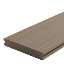 Fiberdeck Premium Vlonderplank Massief Light Grey 2.3x13.8