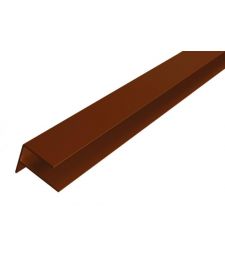 Eindprofiel WEO 35-60 Aluminium 8.5x6.5x300 cm