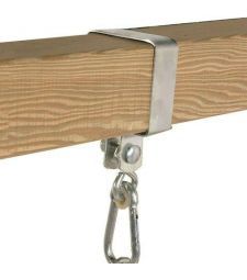 Schommelhaak Vierkant. Afmeting 9x9CM