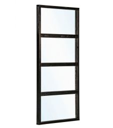 Wandmodule Zwart Breed. Afmeting 99 x 224CM