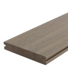 Fiberdeck Premium Light Grey Kantplank Massief 2.3x13.8x300 cm