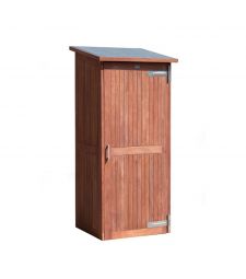 Tuinkast Santiago Incl. Dakleer. Afmeting 80x65x185cm.