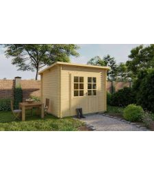 Blokhut - Tuinhuis Mila | 28 mm | vuren onbehandeld