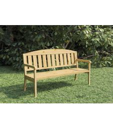 Bank Sparrenbos 170x60x100 CM. - 3-Zits.