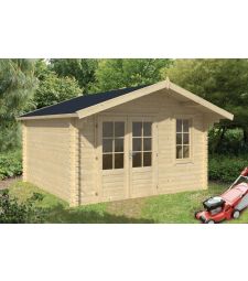 Blokhut Ulrik 380x380 cm.