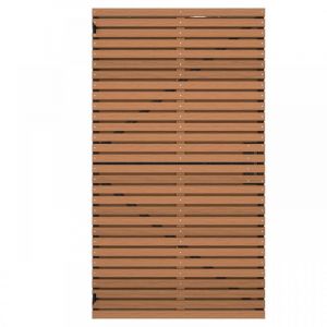 Thermovision Ayous geschaafde latten deur verstelbaar frame, horizontaal 178x99