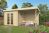 Blokhut - Tuinhuis Brenda Met Overkapping 275 + 250x275cm